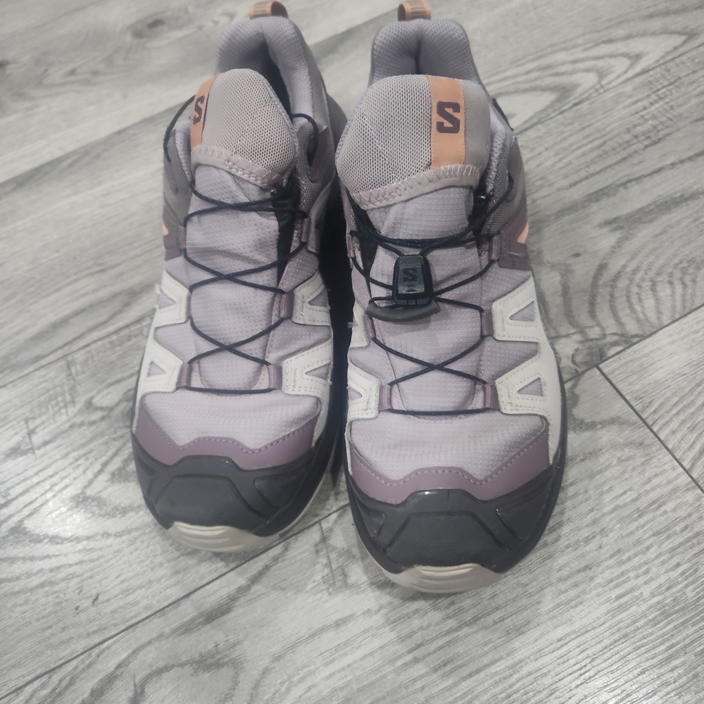 Salomon Women's Athletic Shoes Lavender, Black, Cream
